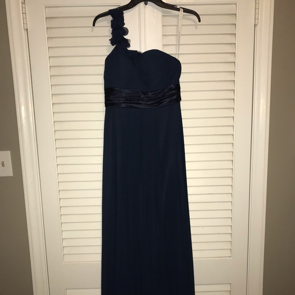 Dark navy bridesmaid’s dress - Picture 2 of 4